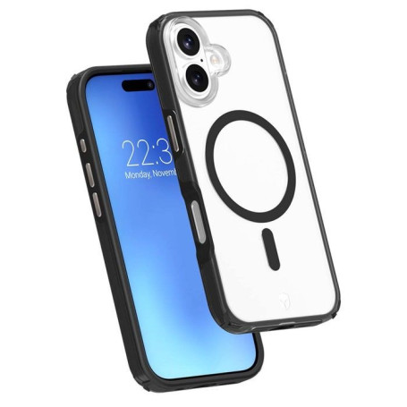 Coque MagSafe FC Air Xtrem Frost pour iPhone 17 - Noir