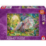 Puzzle Voyage de Rêve avec Licorne - 500 Pièces