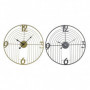 Horloge Murale DKD Home Decor Noir Doré Métal (45 x 3 x 45 cm) 102,99 €