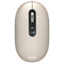 Souris sans fil Bluetooth rechargeable PORT Designs PURE COLOR pour Mac - Beige clair