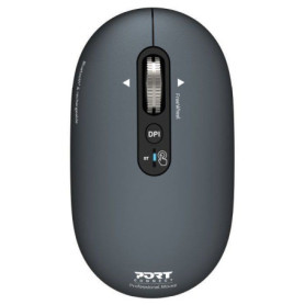 Souris Bluetooth Rechargeable PORT Designs PURE - Gris Anthracite