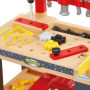 Grand établi ECOIFFIER avec 28 accessoires pour petits bricoleurs