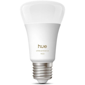 Ampoule LED Connectée Philips Hue E27 - Lumière Blanche Chaude 8,1W