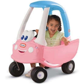 Voiturette Princesse Cozy Coupe Little Tikes avec Klaxon et Plancher Amovible