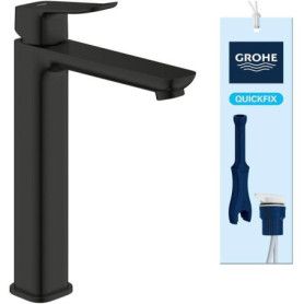 Mitigeur de lavabo GROHE DICE XL Noir mat - Design moderne et performant