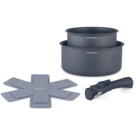 Set de 2 casseroles anti-adhésives Arthur Martin - Ø 16 et 20 cm