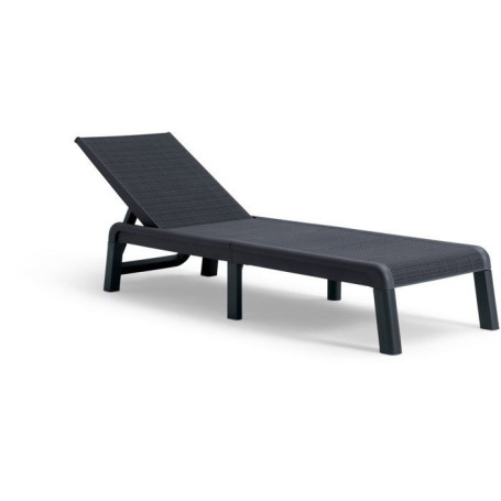 Bain de soleil réglable Atlas en résine gris graphite - KETER