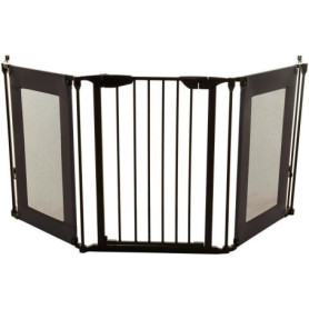 Barrière de Sécurité Dreambaby Denver - 3 Panneaux Noir 85,5-200 cm