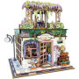 Kit DIY Book Nook - Maquette 3D Boutique de Fleurs