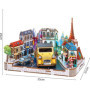 Kit DIY Book Nook - Maquette 3D Parisienne avec Tour Eiffel