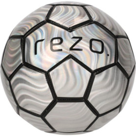 Ballon de Football Lazer Metallic Taille 5 - Gris Brillant