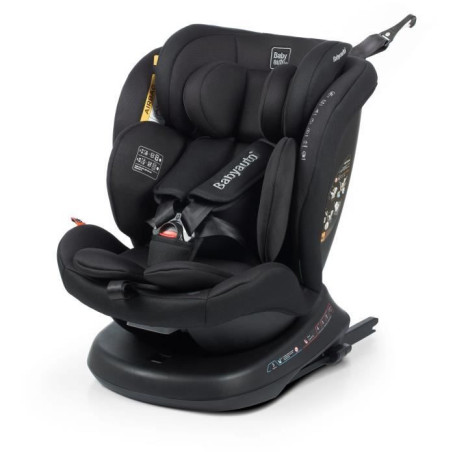 Siège Auto Pivotant BABYAUTO RODIA I-Size Plus Noir - Groupe 0/1/2/3