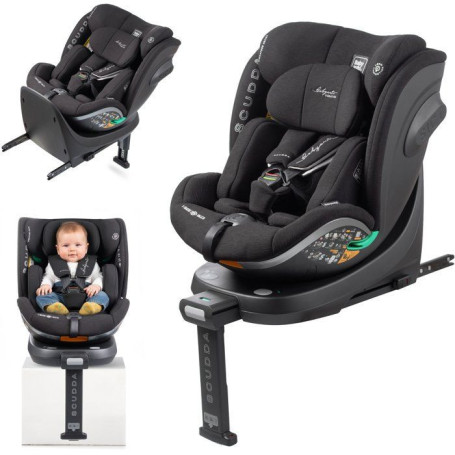 Siège Auto Pivotant Scudda BABYAUTO - Groupe 0/1/2/3 - Inclinable et Sécurisé