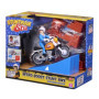 Moto Nitro Boost avec Stuntman Stu - Figurine Cascadeur BANDAI