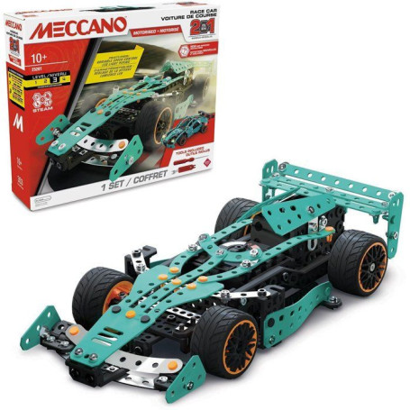Coffret Meccano Formule 1 2 en 1 - BANDAI