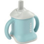 Tasse Evoluclip 3-en-1 BEABA - Apprentissage Bleu