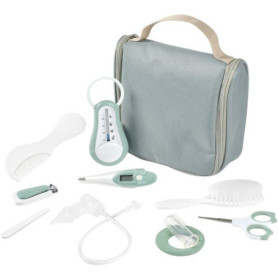 Trousse de Toilette Nomade BEABA avec 10 Accessoires Essentiels - Vert Sauge
