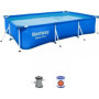 Kit Piscine Hors Sol Tubulaire BESTWAY Steel Pro 300x201 cm
