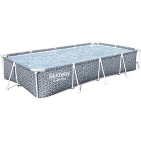 Piscine hors sol tubulaire BESTWAY Steel Pro - Rectangulaire 366 x 201 cm