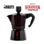 Cafetière Italienne Bialetti Moka Express Stranger Things - 6 Tasses Noir/Rouge