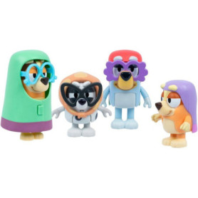Coffret de 4 Figurines Articulées Bluey - Les Grands-Mères