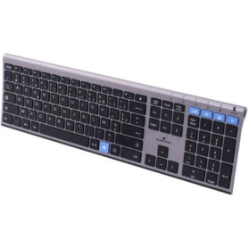Clavier Sans Fil Élégant AZERTY en Métal - BLUESTORK