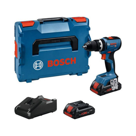 Perceuse à percussion Bosch GSB 18V-65 avec 2 batteries ProCORE 18V