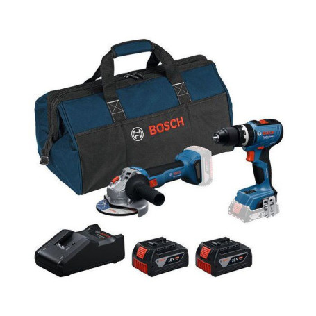 Pack Combo Outils 18V Bosch Professional avec Batteries et Chargeur