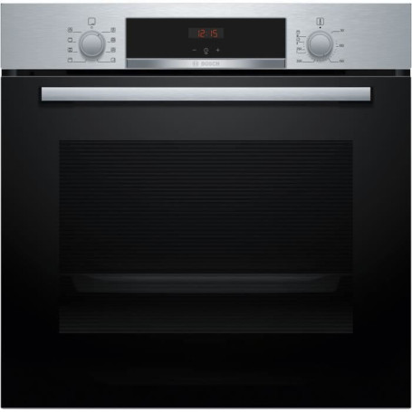 Four Encastrable BOSCH Série 4 Inox 71L Chaleur Tournante A+