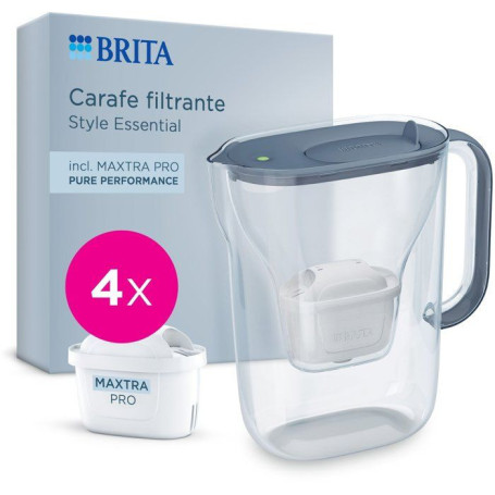 Carafe Filtrante BRITA Style Essential Bleu Minéral 2,4L