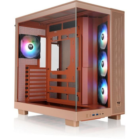 Boîtier PC THERMALTAKE View 380 XL TG ARGB - Moyen Tour ATX avec Verre Trempé