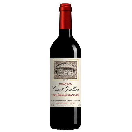 Château Capet Guillier 2003 - Vin Rouge Saint-Émilion Grand Cru