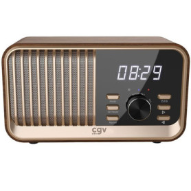 Radio FM Portable BeBop - Design Vintage avec Bluetooth et Batterie Intégrée