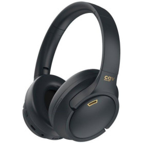 Casque Bluetooth SonicVibe ANC avec Microphone et Égaliseur Personnalisable - Noir