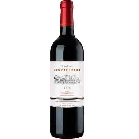 Château Les Cailleaux 2018 - Vin Rouge Blaye Côtes de Bordeaux