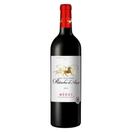 Vin Rouge Médoc Chevaux de Patache d'Aux 2022 - 75 cl