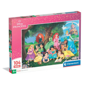 Puzzle Disney Princess 104 pièces - CLEMENTONI
