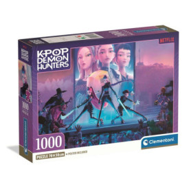 Puzzle K-Pop Demon Hunters 1000 Pièces - CLEMENTONI