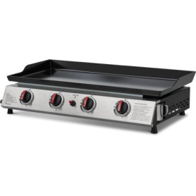 Plancha Gaz COOKINGBOX CALI - 4 Feux Puissants pour Repas Conviviaux