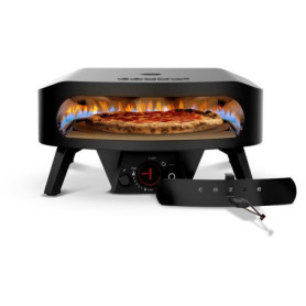Four à Pizza Gaz COZZE M30 avec Pierre Rotative et Thermomètre - 8 kW