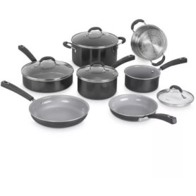 Batterie de Cuisine Céramique Antiadhésive 11 Pièces - CUISINART