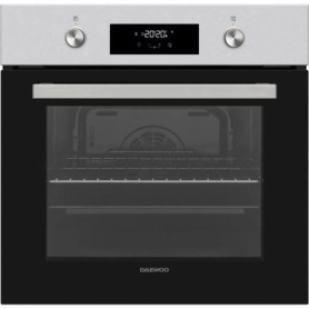 Four encastrable DAEWOO avec pyrolyse et chaleur tournante - Inox/Noir