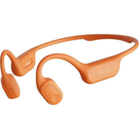 Écouteurs à Conduction Osseuse D-JIX Triton 600 - Bluetooth + MP3 - 32 Go - Orange