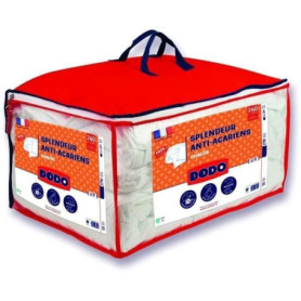 DODO Pack Couette Chaude Anti-Acariens 220x240 cm avec Oreillers 60x60 cm - Splendeur