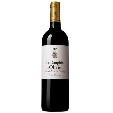 Le Dauphin d'Olivier 2017 - Vin Rouge Pessac-Léognan 75cl
