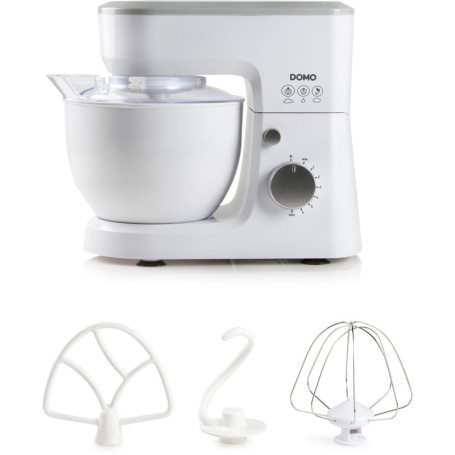 Robot Pâtissier DOMO DO9241KR 600W 6 Vitesses 4L Blanc