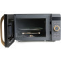 Micro-ondes DOMO DO3420 Gris avec Finition Bois - 20L, 700W