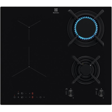 Plaque de cuisson mixte Electrolux KDI640713K 4 foyers 59 x 52 cm Noir