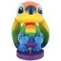 Figurine Disney Stitch Rainbow - Support Écouteurs et Smartphone