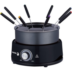 Appareil à Fondue Électrique FAGOR FGFD8 - 1,6L pour 8 Personnes avec Thermostat Réglable